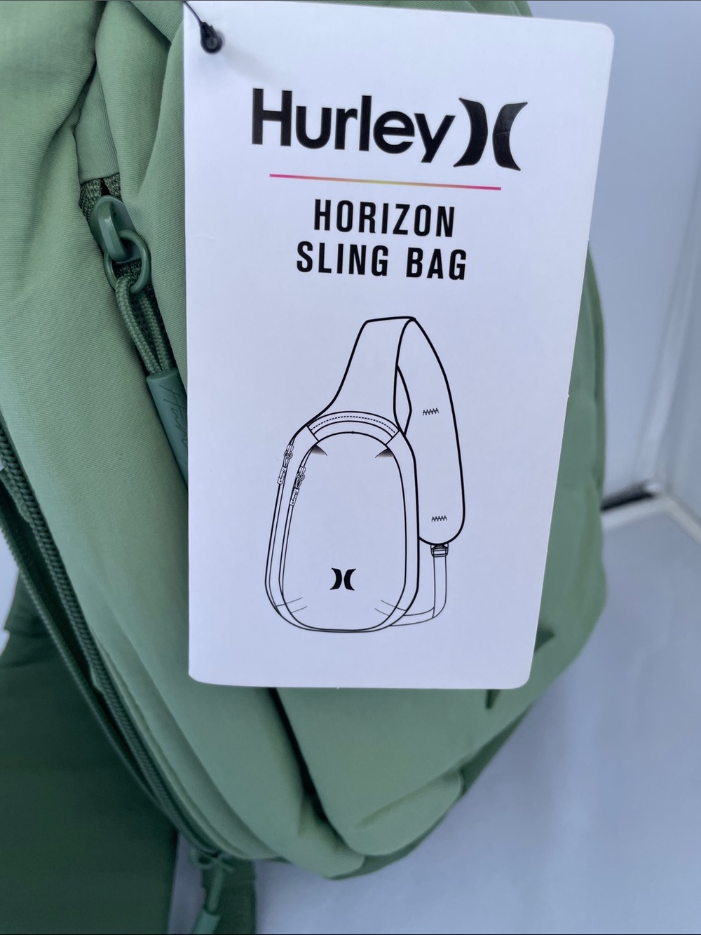 Hurley Sling Bag, Palm green - Picture 2 of 14